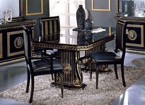 versace dining table set